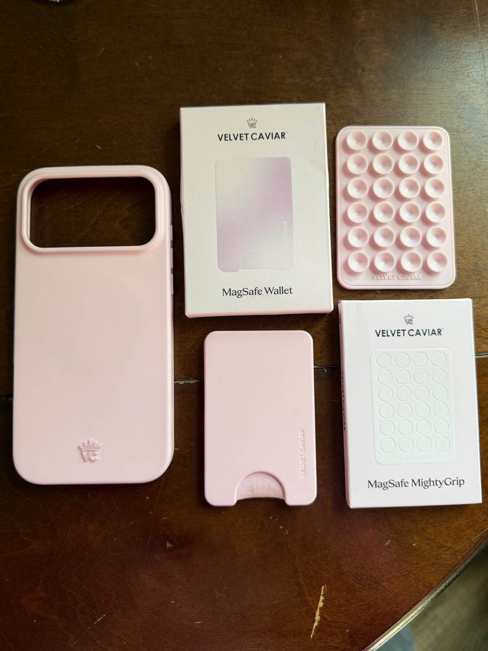 Velvet Caviar - strawberry milk case
